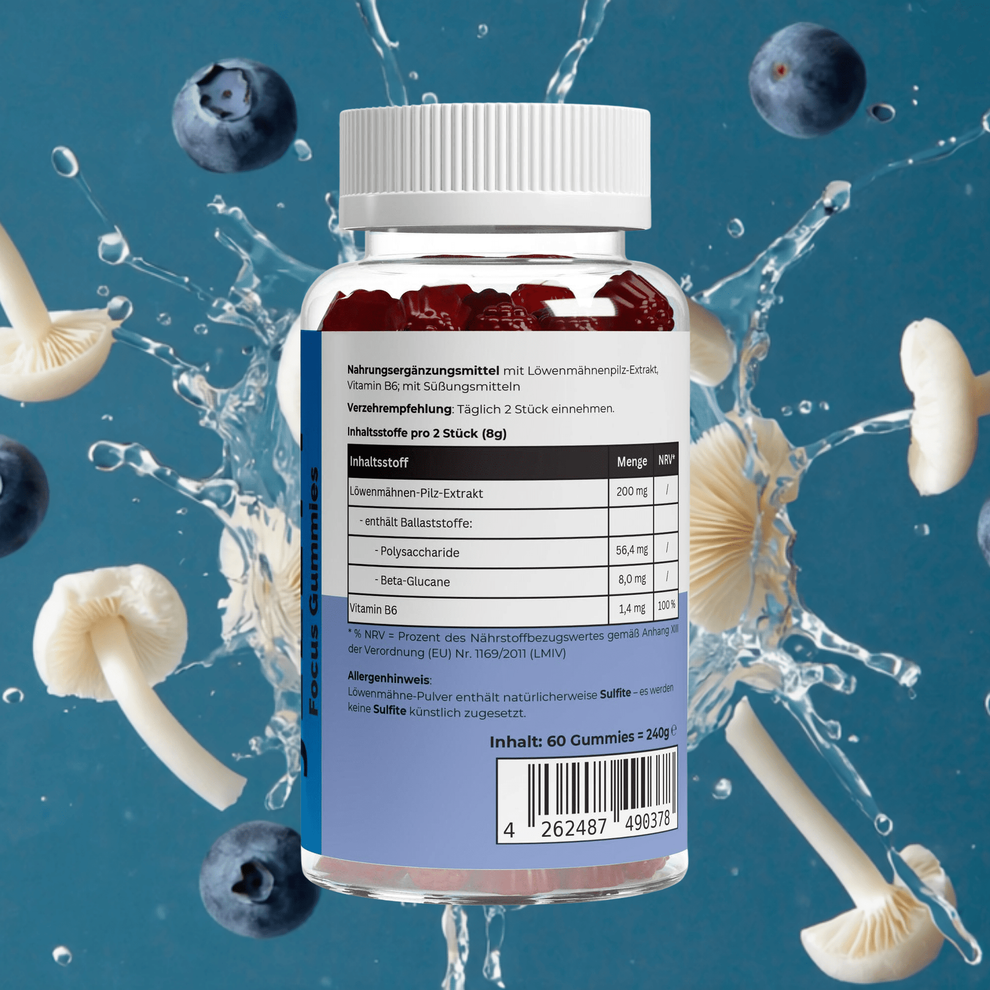 Jellyt™ Focus Gummies - JellytJellyt™ Focus Gummies - 60 pcs. - Jellyt
