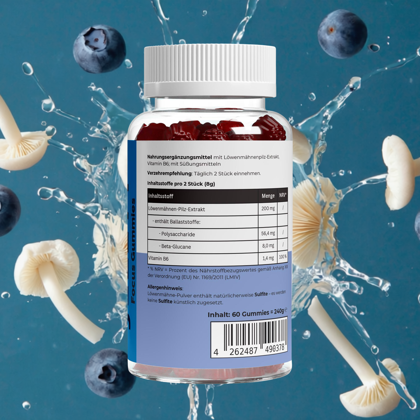 Jellyt™ Focus Gummies-60 pcs.